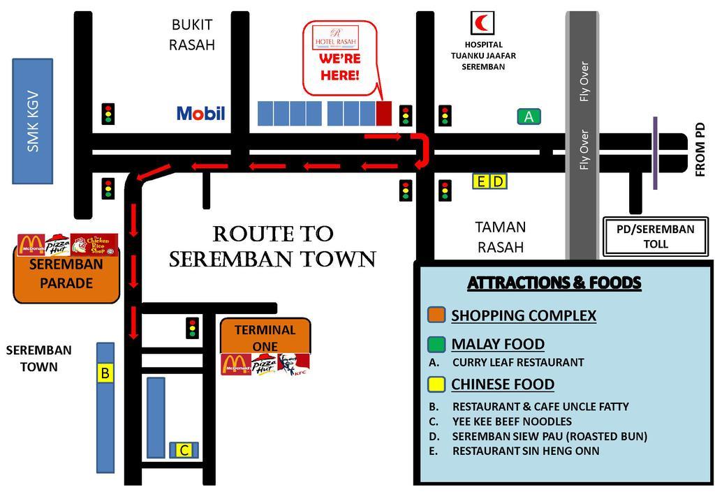 Hotel Rasah Seremban Buitenkant foto